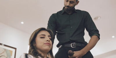 Shrink manipulates full-breasted client into lovemaking