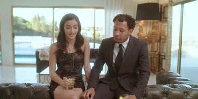 Skinny Teen Girl Goes Black