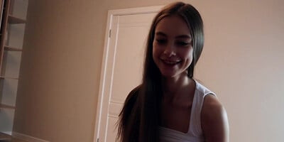 Slim amateur SolaZola fucked in her perfect vagina