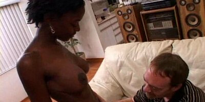 SLUT WIFE TRANING - Hot Chocolate Chick Fucked by White Cock