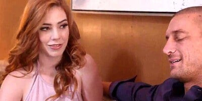 Smoking hot redhead woman is always in the mood for naughty sex fun