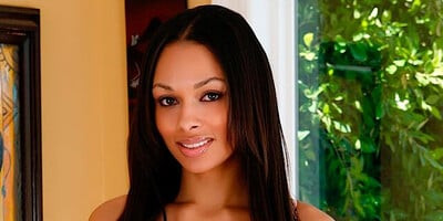 Stiff Dick for Ebony Babe