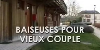 Swingers party at the house of old couple.