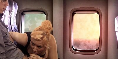 Taboo Airplane Blowjob Step Sister Fifi Foxx