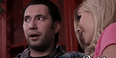 Teen stepdaughter Summer Day gets fed with stepdads jizz