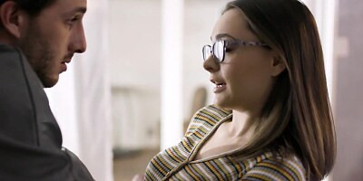 The innocent-looking teen girl quickly turned into a sex-craving hussy once a cock was out