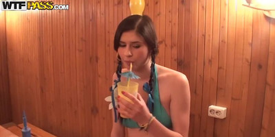 Theme sex party in Hawaiian style