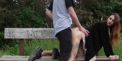 They Caught Us! :d Crazy Outdoor Sex!