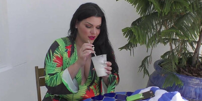 Thick Latina Angelina Castro Drains Blue Balls Sucking Cock!