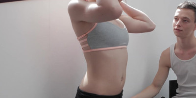 Thrilling Blonde Minx With Bubble Butt Sucks Swollen Donger