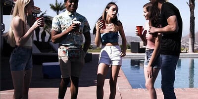 Virgin teen Paige Owens seduced by dad after she got pranked