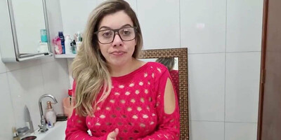 wearing white panties