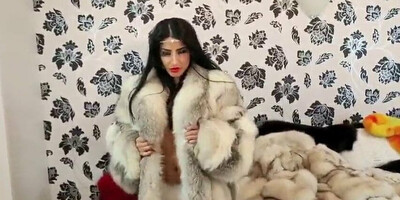 White Fur Coat