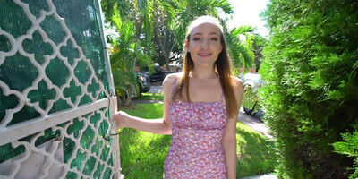 YNGR - Hot Teen Gets Fucked On The Backyard Table