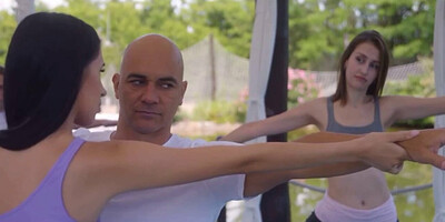 Yoga instructor Alyssa Bounty loves anal with married men