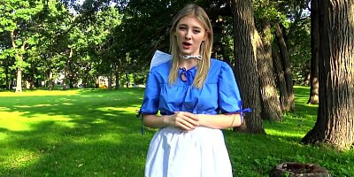 Young amish girl gets lost