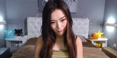 Young Japanese webcam model, Asian pussy, anime