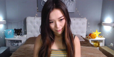 Young Japanese webcam model, Asian pussy, anime