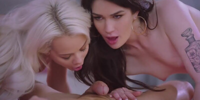 Young Nympho Has Threesome Sex Of Her Life With Johnny Sins, Elsa Jean And Evelyn Claire